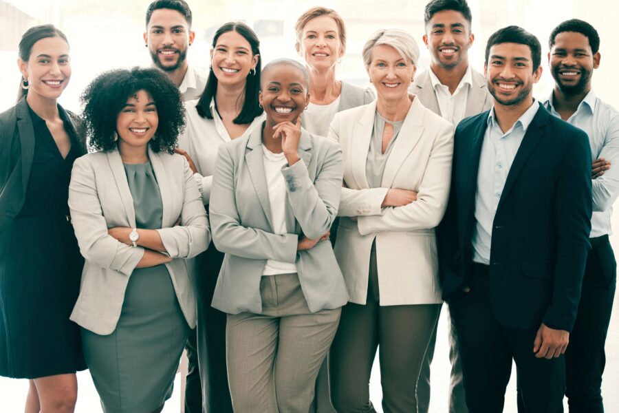 corporate staffing solutions team