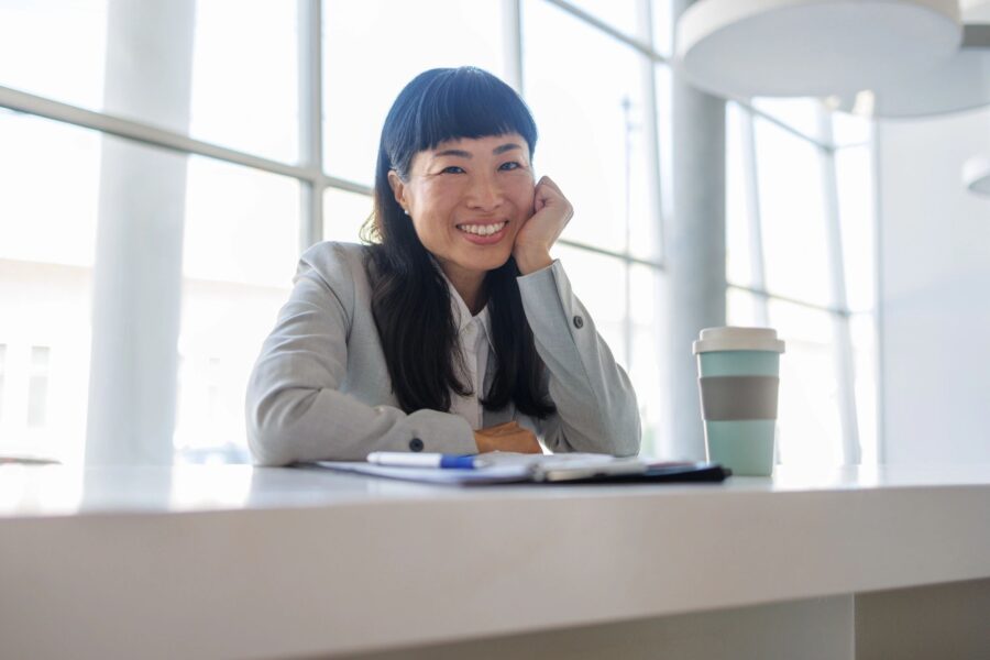 woman business owner Washington DC office